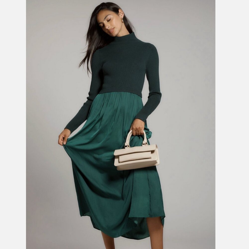 By Anthropologie The Thea Twofer Sweater Dress